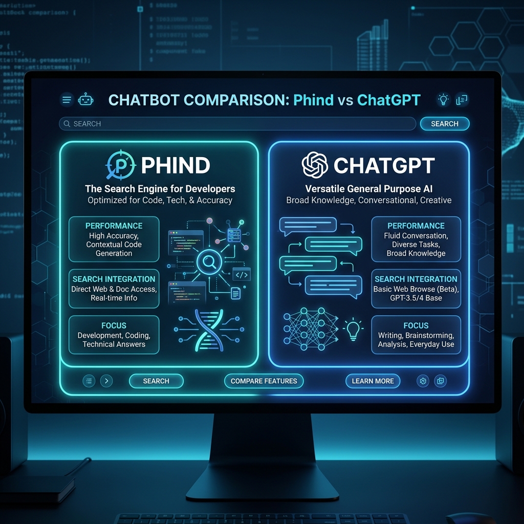 Phind vs. ChatGPT: Which is Best for Coding Explanations?