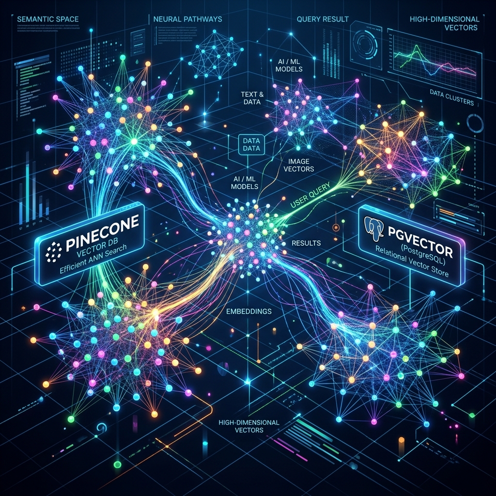 Building Semantic Search Engines with Pinecone and pgvector